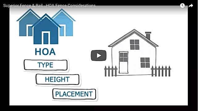 HOA Fence Considerations
